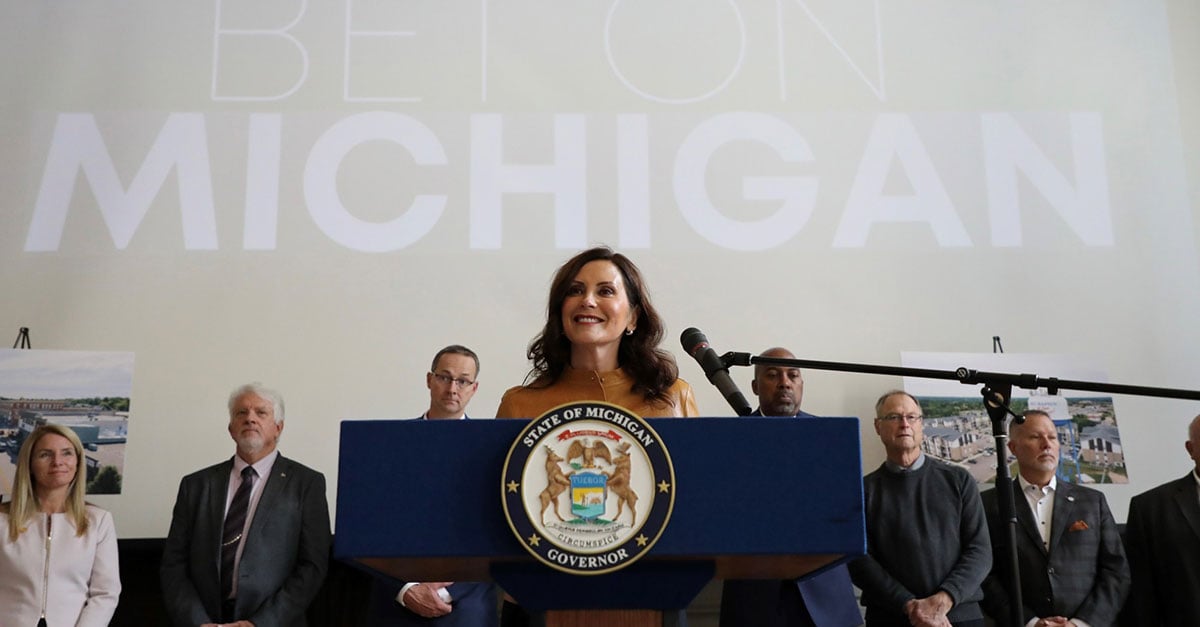 Governor Whitmer announces $4.1B in investments creating 4600 jobs. 
