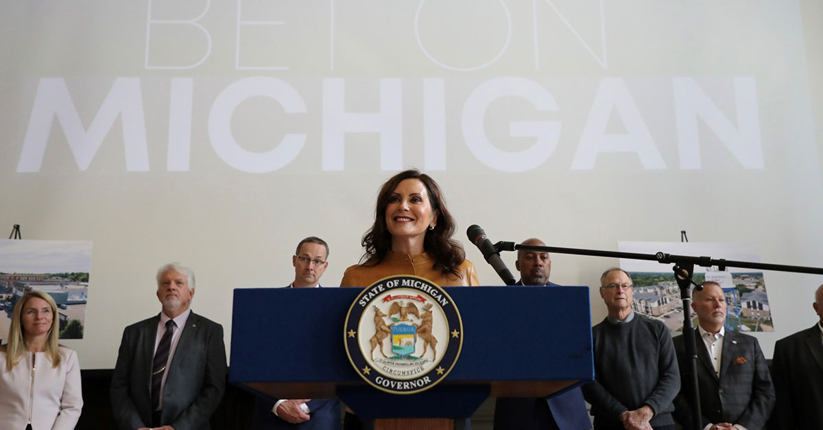 Governor Whitmer announces $4.1B in investments creating 4600 jobs. 